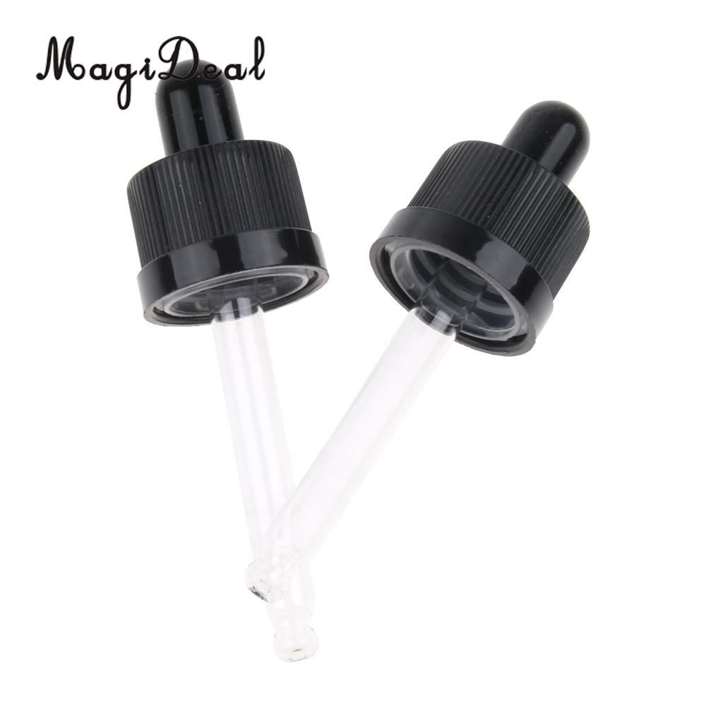 12 Pcs Sabotage Seal Glass Eye Dropper Pipette Top Voor 15 Ml Hervulbare Lege Etherische Olie Flessen Containers