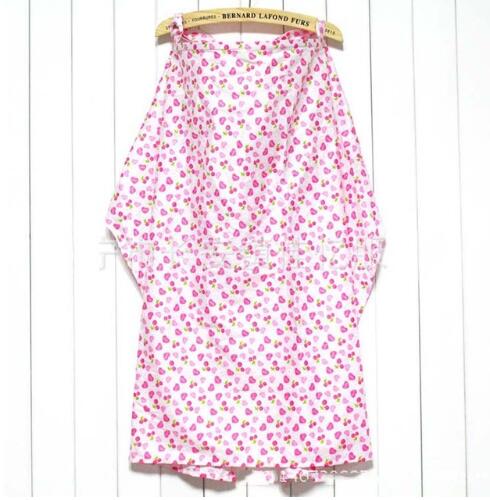 Fotelik samochodowy dla dziecka baldachim chusta robić karmienia wielofunkcyjny elastyczne nieskończoność szalik karmienie piersią pokrowiec na wózek sklepowy pokrowiec na wysokie krzesło: różowy wiśnia serce