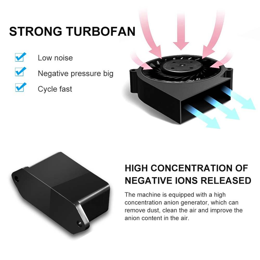 Thuis Luchtreinigers Oplaadbare multifunctionele Asbak Air Cleaner Mini Auto Air Verse Filter Purifier Asbak Auto Luchtreiniger