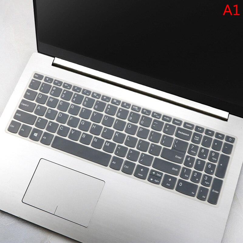 15.6 Inch Silicone Laptop Notebook Keyboard Cover Ultra-thin Skin Protector For Lenovo IdeaPad 330C 320 Waterproof: A1