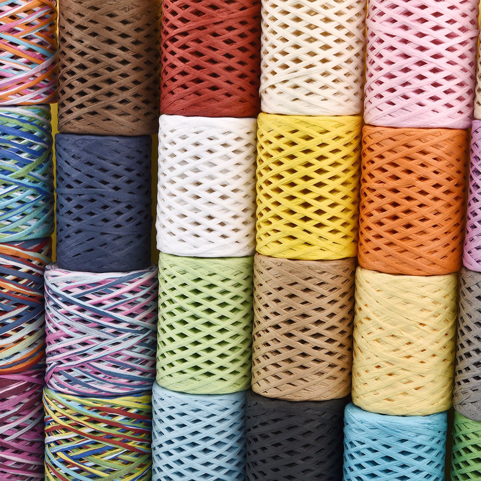 100m/70/20m Natural Raffia Straw Yarn For Knitting Crocheting Paper Threads Diy Handmade Summer Hat Bag Crochet Packaging