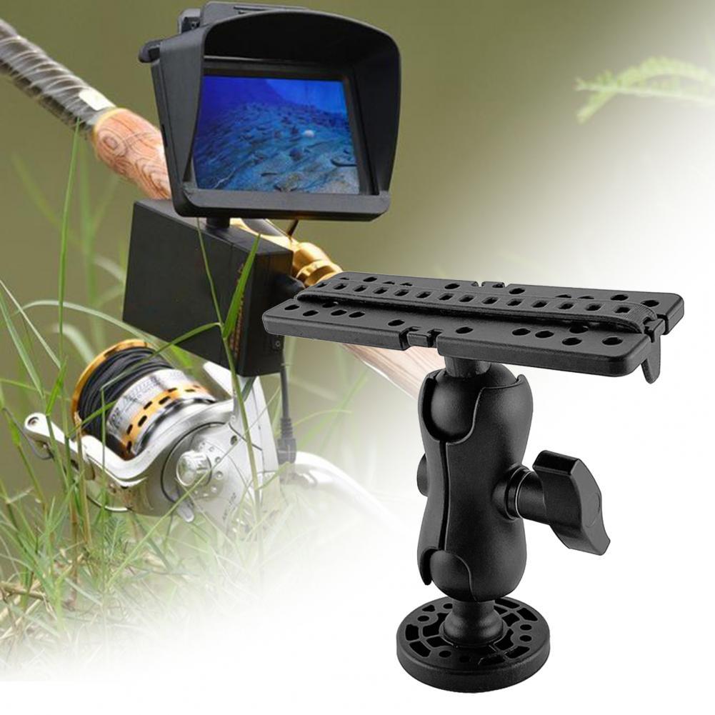 Fish Finder 360 Degree Round Mounted Bracket Fish Finder Wireless Operating Range Sounder GPS Plate Rotating Fish Detector