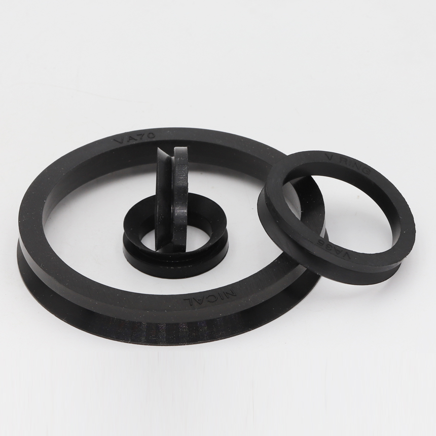 VA-80 VA-85 VA-90 VA-95 VA-100 VA-110 VA-120 VA-130 VA-140 V Type O Ring Pakking Manchet Nbr Rubber Rotary Staaf Water asafdichting