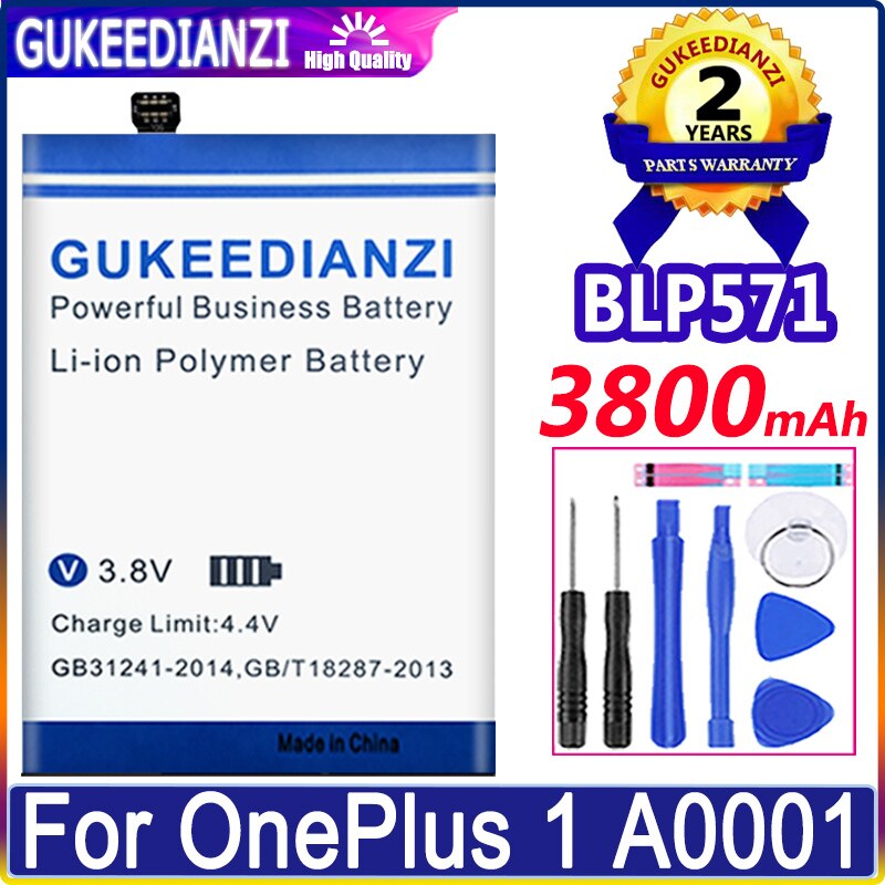 Replacement Battery For One Plus OnePlus 1 2 3 3T 5 5T 6 6T 7 7T pro 8 8T 1+ Nord N100 BE2011 for OnePlus5 OnePlus6 OnePlus7: BLP571