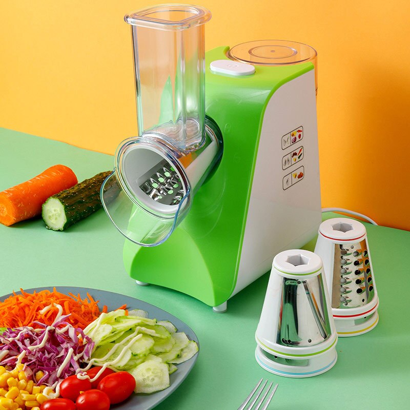 Elektrische Gemüse Cutter Elektrische Schneidemaschine Gemüse Salat Schredder 220v Haushalt Schneiden Artefakt 150W