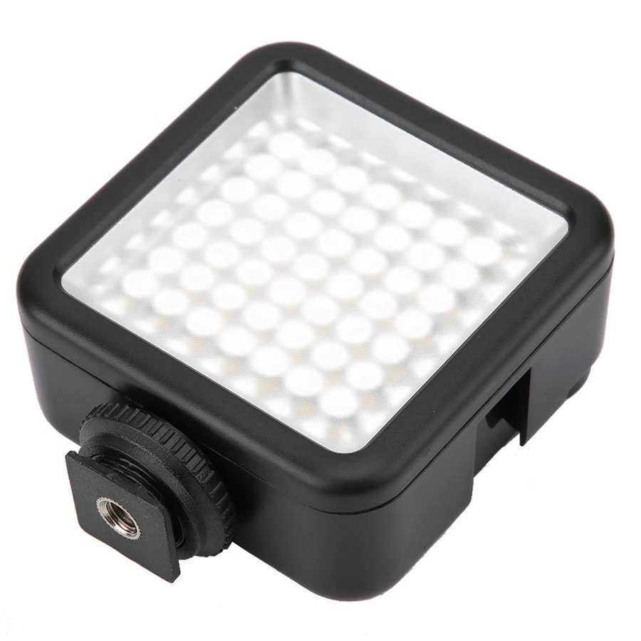 49 LED On Camera Panel Light Portable Dimmable Video Light for Photography Lighting