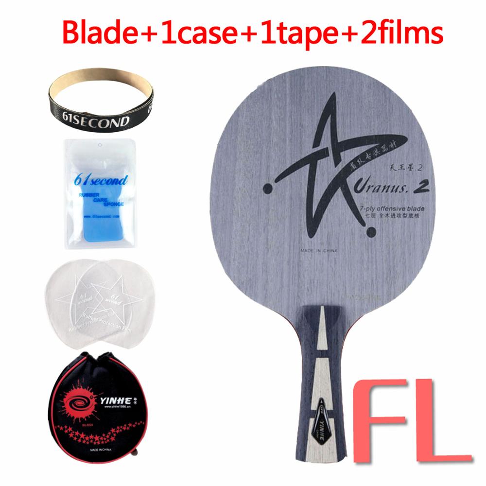 Yinhe URANUS 2 7plywood Offensive table tenis blade/ ping pong blade: FL with YM case