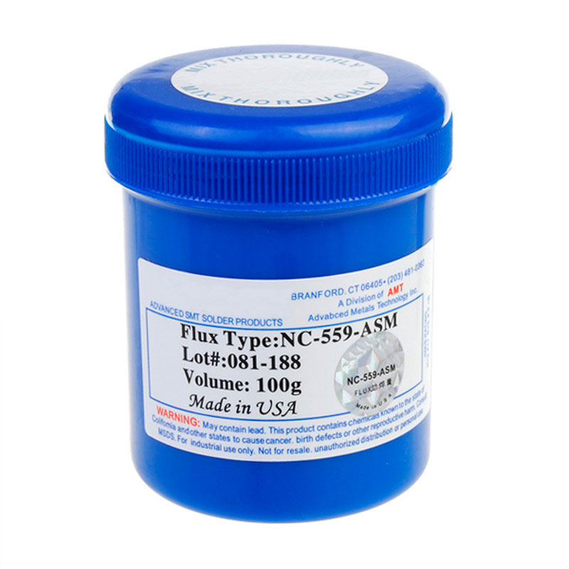 Pâte à Souder Et Flux NC-559-ASM 100g - Pour Reballing BGA Et Soudure SMT (Neuf)