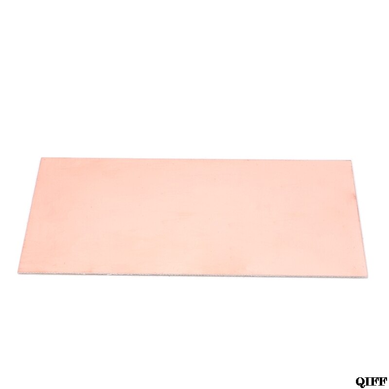 Placa revestida de cobre de doble cara, placa de circuito PCB laminado FR4 APR29, 100x200x1,5mm,