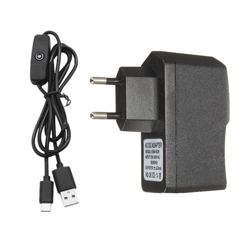 5V 3A 3000mA Voeding Adapter Usb Type-C Lader Kabel Voor Raspberry Pi 4 4B 24BB