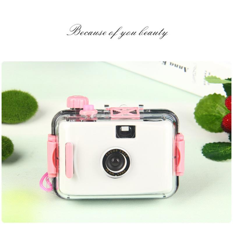 LOMO Waterproof Camera Underwater With A Depth Of 1-2 Meters Shockproof Children's Cute Camera Non-disposable Shooting Equipment