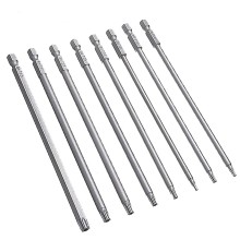 1pc magnetisk torx skruetrækker bit 150mm lange  t8 t10 t15 t20 t25 t27 t30 t40 håndværktøj skruetrækkere møtrik