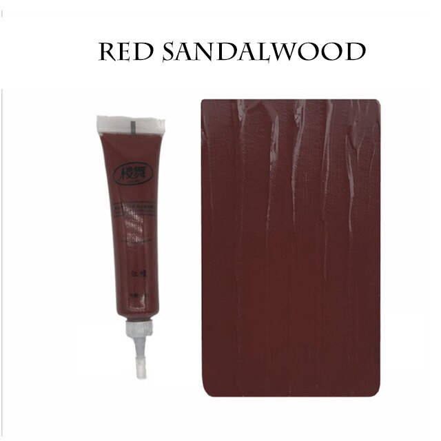DIY Wooden Furniture Scratch Repair Tool Wood Floor Touch Up Paint Pen Fill Remover Home Furnitures Paint Wax Scratches Fix Care: Red Sandalwood