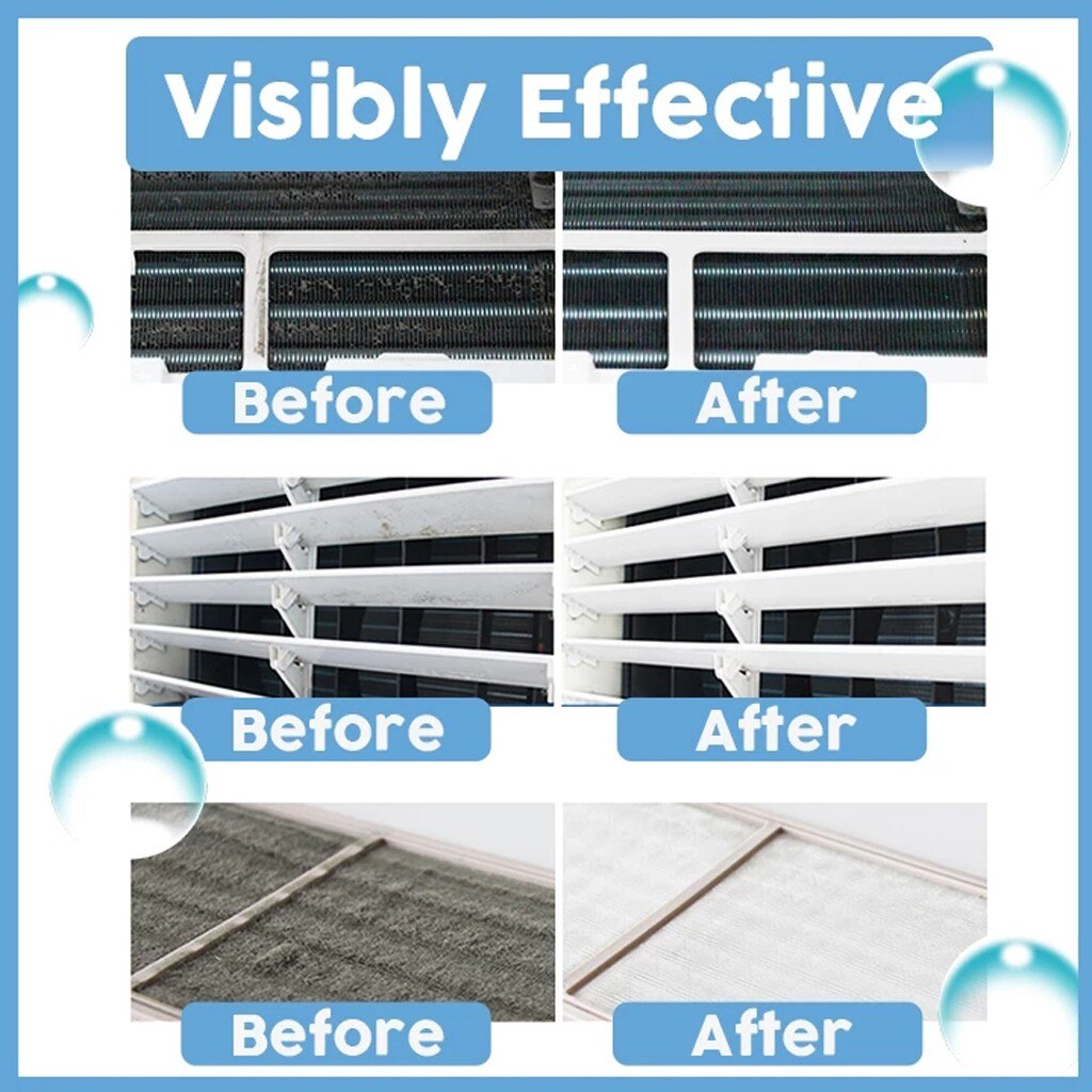 Air Conditioner Foaming Cleaner dust dirt mold micro-organisms spray deep cleaning Sanitizin fragrance scented cleaner #20