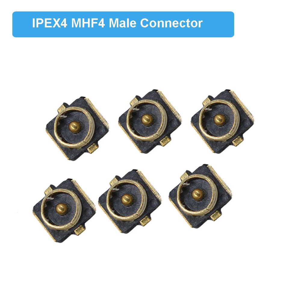 10 Stks/partij 4th Generatie IPX4/IPEX4/MHF4 Mannelijke Plug Antenne Base U. Fl Smt Pcb Rf Coaxiale Wifi Connector Antenne Board Terminal