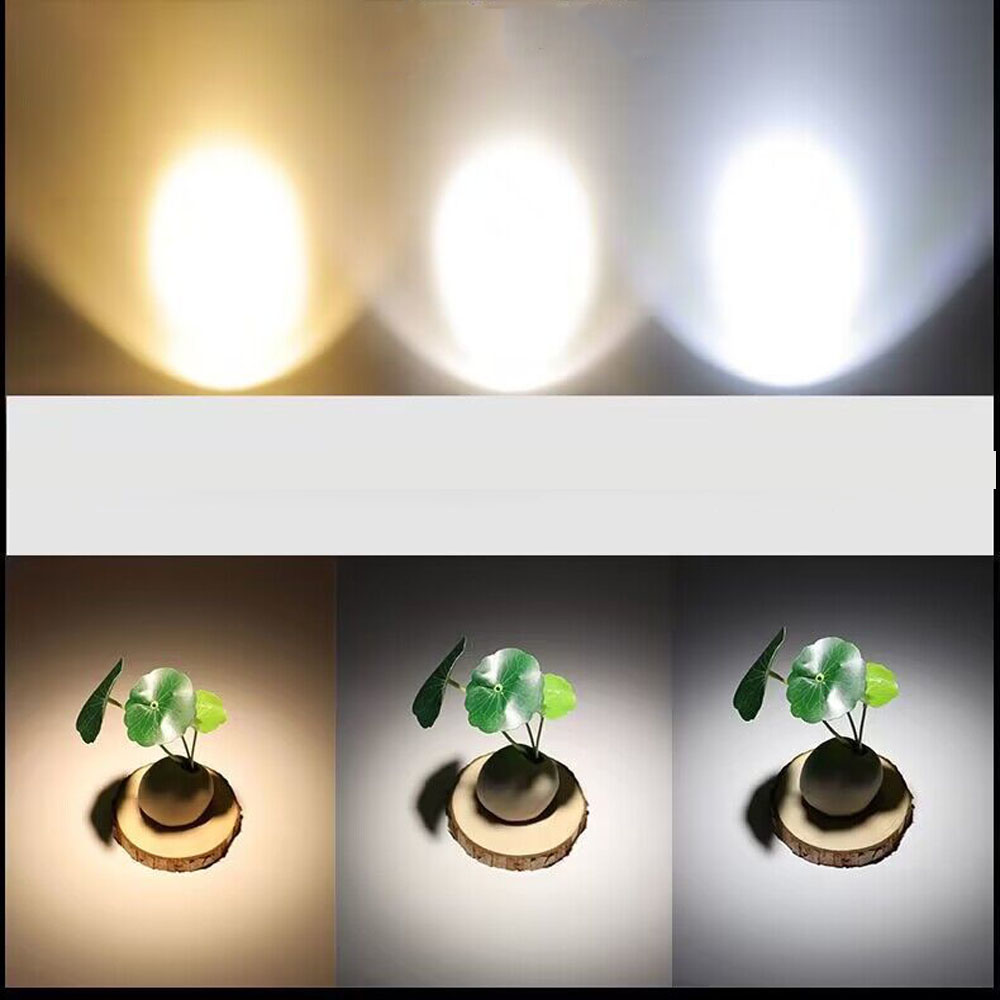 Focusing LED Spotlight 110V 220V Bulb E27 Screw Zoom Spotlights Warm Light Neutral light Room Mural Restaurant lighting