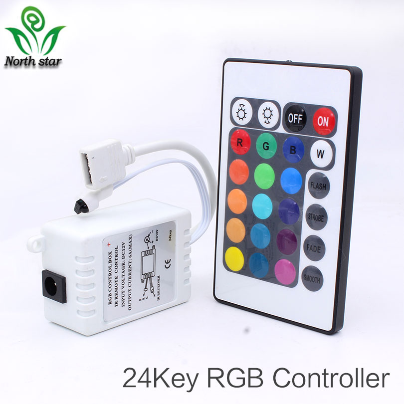 44 schlüssel 24 Tasten 20 Schlüssel Musik LED RGB Controller DC12V IR Fernbedienung für SMD 3528 5050 RGB LED streifen Lichter