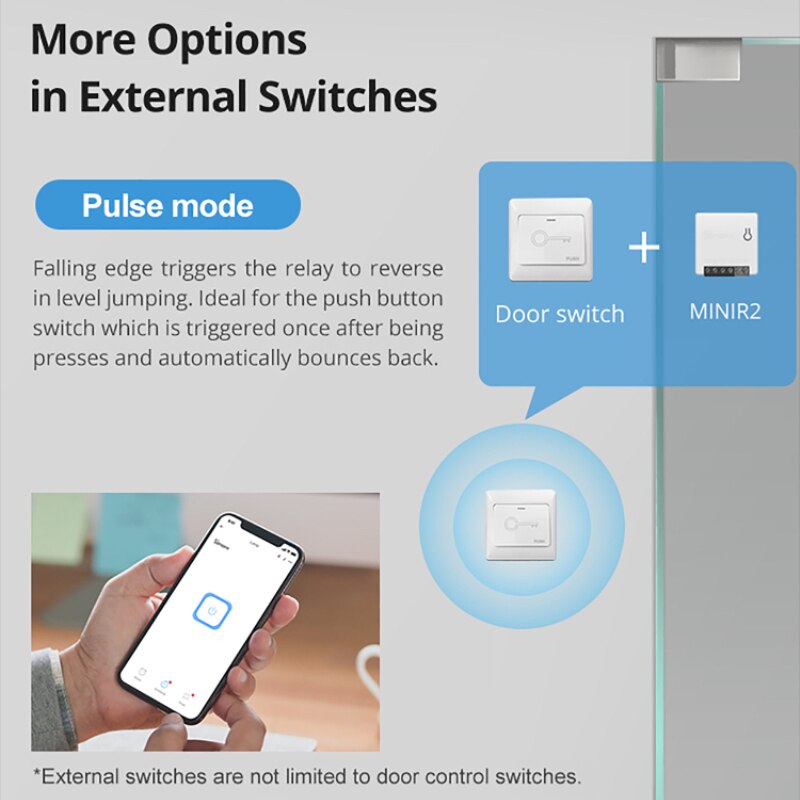 Sonoff Mini R2 Smart Wifi Schakelaar Thuis Diy Kleine Twee Manier Lichtschakelaars Timer Afstandsbediening Werkt Met Alexa Google thuis Ewelink