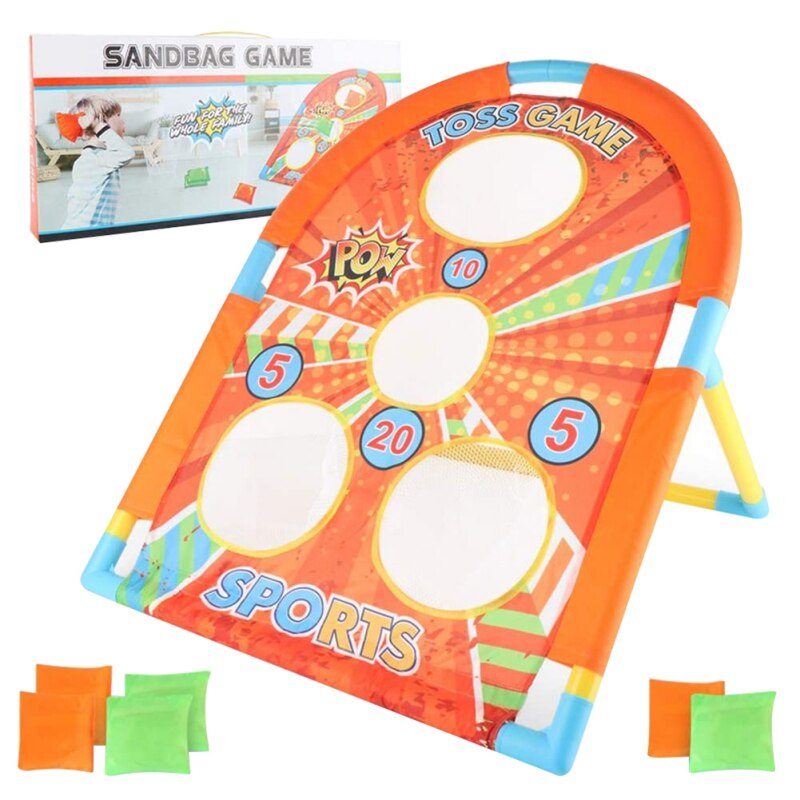 Barnsport tidig utbildning känsla verktyg barn leksak säkerhet kasta sandsäck spel utomhus kasta leksaker förälder-barn interaktiv