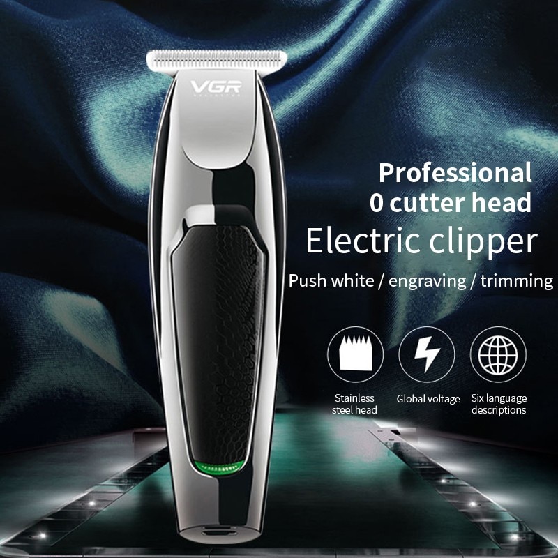 Vgr Professionele Tondeuse Waterdicht Haar Machine Baard Trimer Gezicht Tondeuse Elektrische Tondeuse Mannen Baard Trimmer