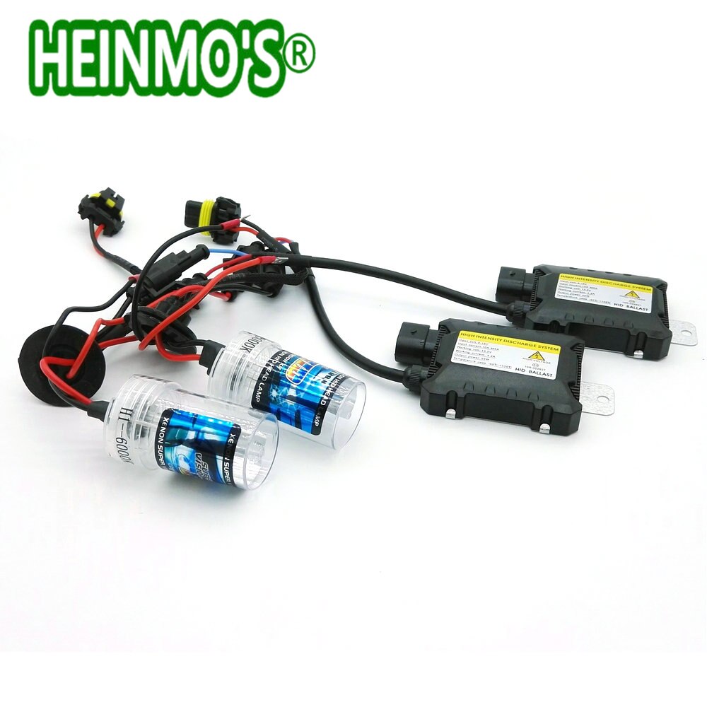 55W Xenon H7 Auto Xenon H4 Hoge Lage Koplamp Hid Lamp H1 H3 H11 9006 9005 880 Conversie Kit koplamp H8 H9 4300K 6000K 8000K
