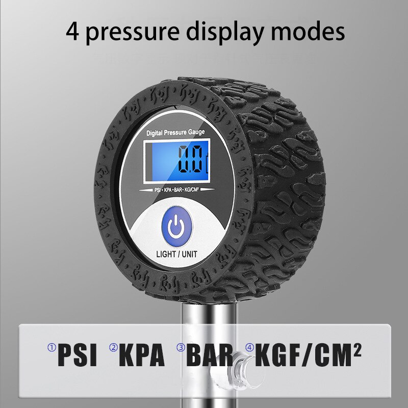 Mini Voetbal Manometer Metalen Handheld Voetbal Barometer Volleybal Basketbal Barometers Met Digitale Display