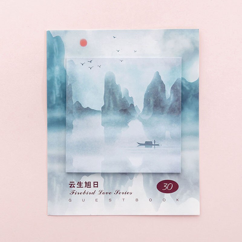 Flamingo Maple Leaf Kawaii Briefpapier Stickers Office Post Het Schoolbenodigdheden Memo Pad Notebook Blad Afbeelding Werk Plan: New 3