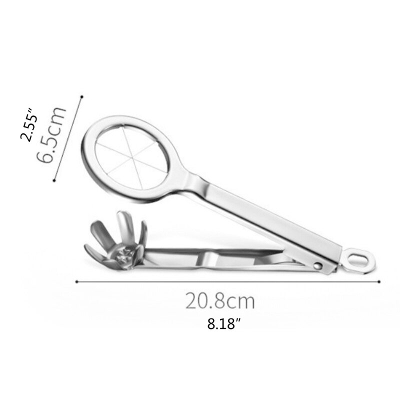 Sześciokątna prasa krajarka robić jajek fantazyjne zachowane krajalnica robić jaj ze stali nierdzewnej rozdzielacz ciąć dostawca Dom pieczenie w kuchni