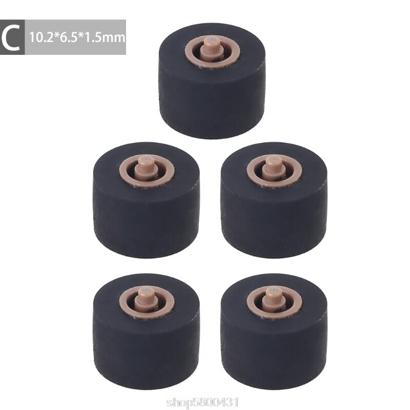 5pcs Card Seat Belt Pulley Tape Recorder Wheel with axis for sony- player for Panasonic- sa-pm20 Stere N13 20: C