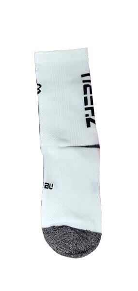 носки socks ZHEBU cycling socks sport socks Middle tube Breathable road bicycle socks outdoor sports носки женские: White / L   42-48