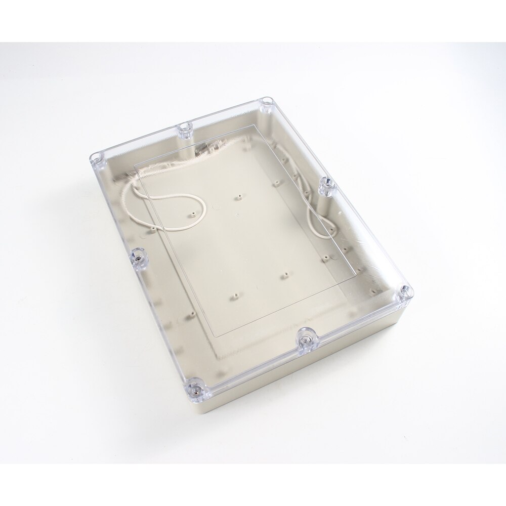 320x240x60mm Waterproof Plastic Junction Box Transparent Clear Electrical Project Case ABS IP65 Outdoor Enclosure 320*240*60mm: Clear Cover