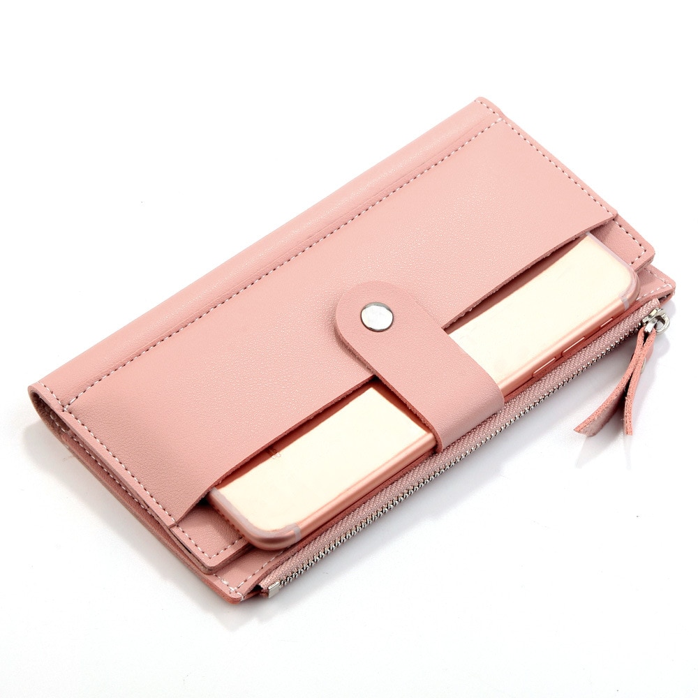 Women's wallet ladies wallet long Female Hasp & zipper PU Leather Purses portfel damski porte feuille femme carteras para mujer