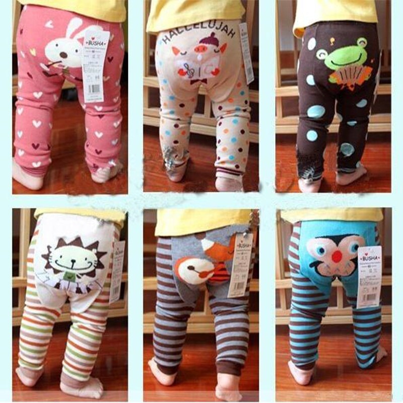 18 stuks/partij Busha Leggings Peuter PP Broek Baby Boy Meisje Broek Katoen