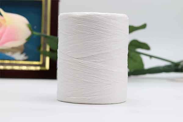 180 m/rolka bawełna rafia przędzy na drutach kapelusze letnie torby dzianiny szydełka DIY Handmade Craft dzianina nici: white