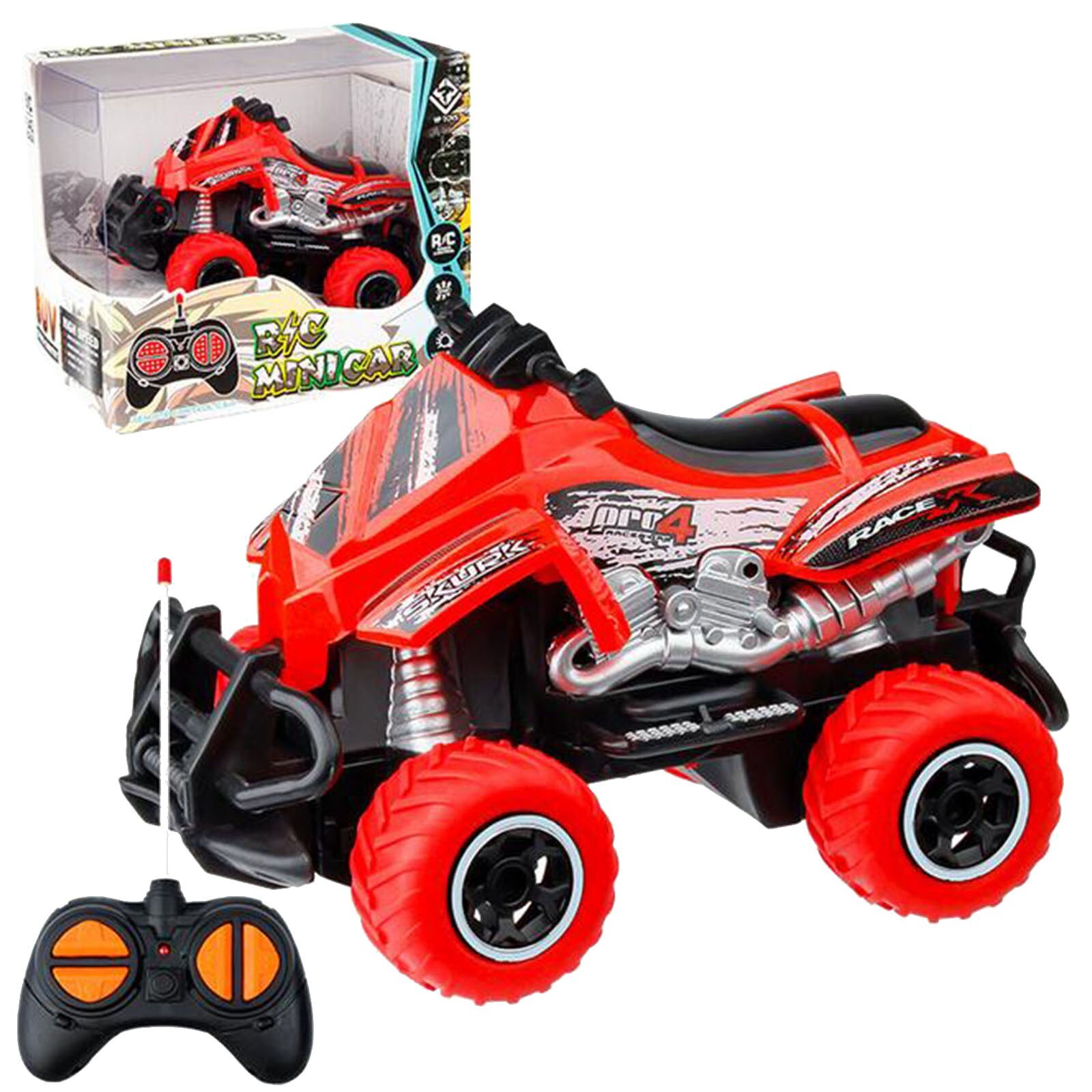 Children's toys rc car 1:43 Mini Simulation Off-road Motorcycle Electric Remote Control Toy Car machine on control remote car: D