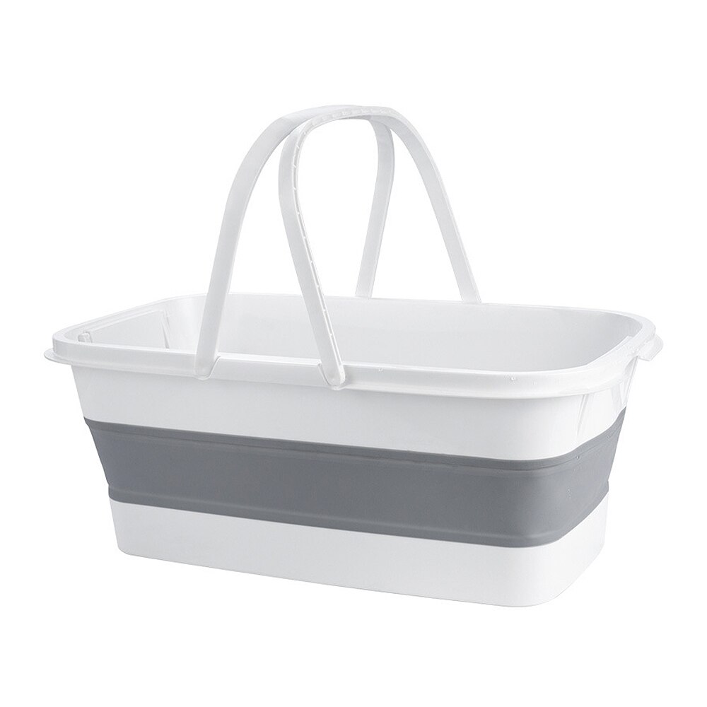 Portable Folding Mop Bucket Foldable Basin Bathroom Tourism Outdoor Folding Bucket Fishing Car Wash Clean Bucket Accessories: Default Title