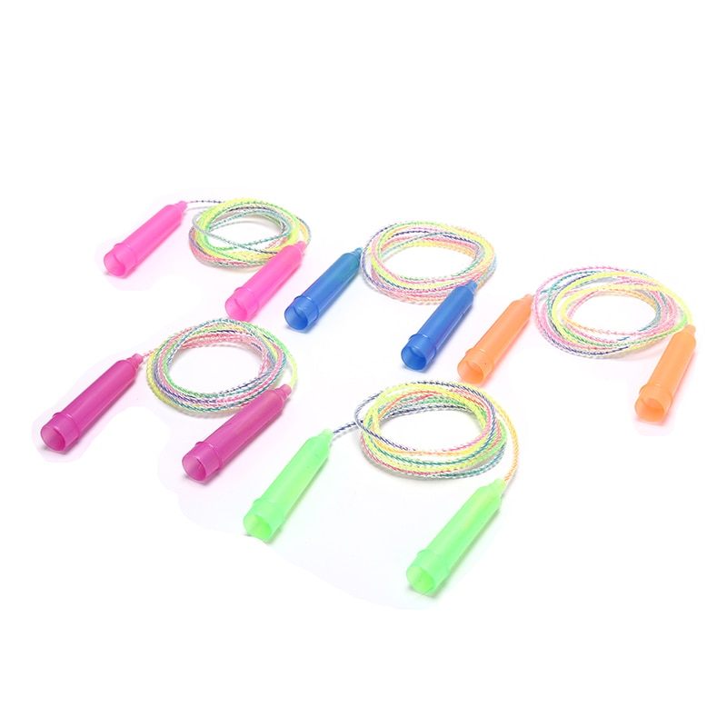 1Pc 2.4m Speed Adjustable Jump Rope Fitness Sport Exercise Wire Skipping Cross Fit Student Kids