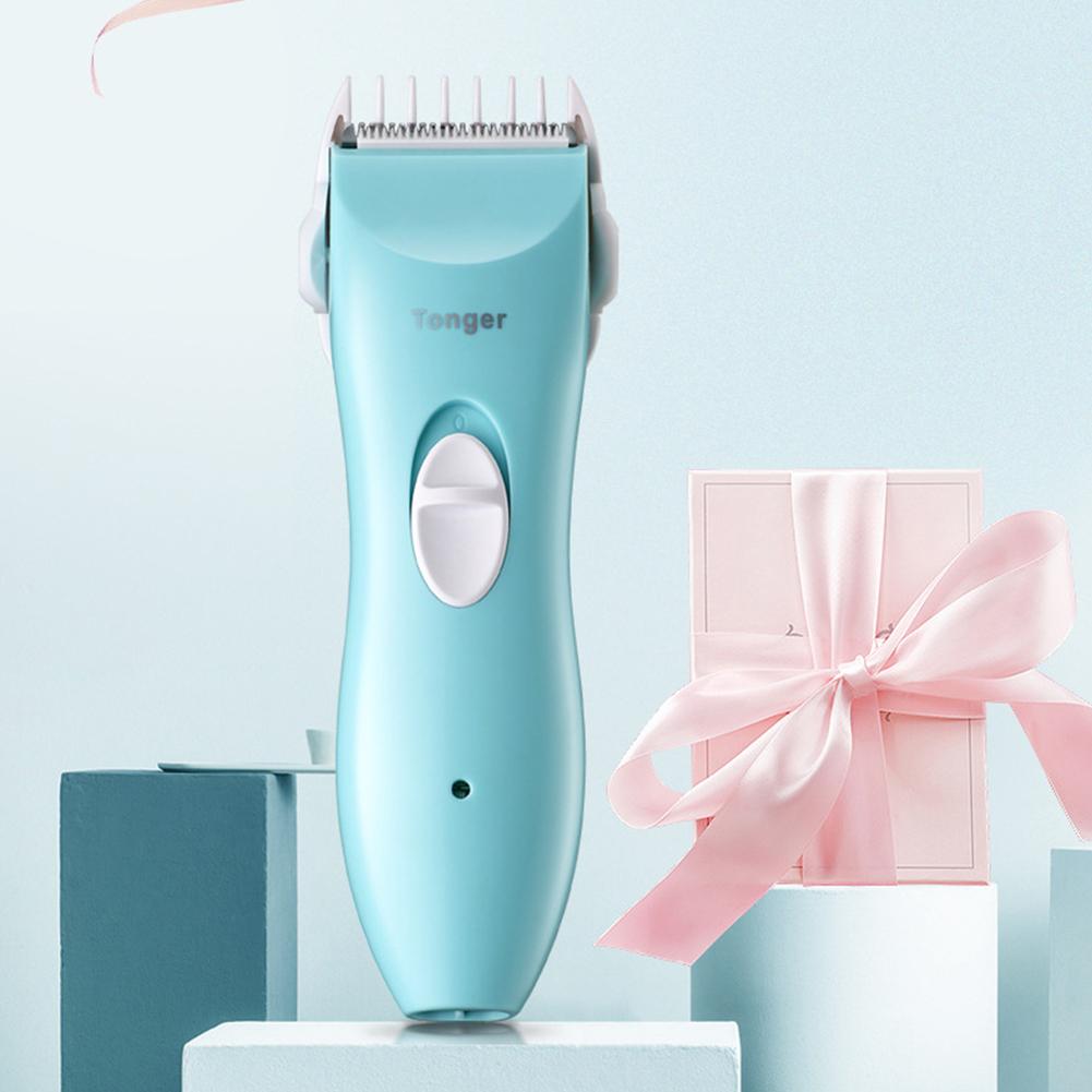 Bebê clipper de cabelo infantil mini aparador de cabelo elétrico silencioso usb recarregável barbeador crianças corte barba navalha para homem