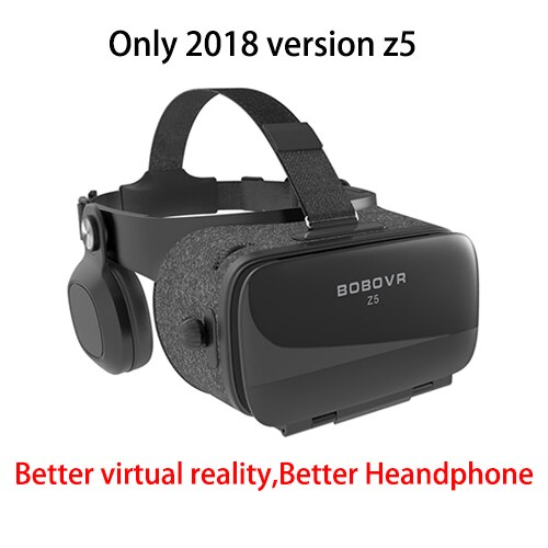 Bobovr  z4 update bobo vr  z5 120 fov 3d karton helm virtual reality brille headset stereo für 4.7-6.2 'mobiltelefon: 2018 version  z5