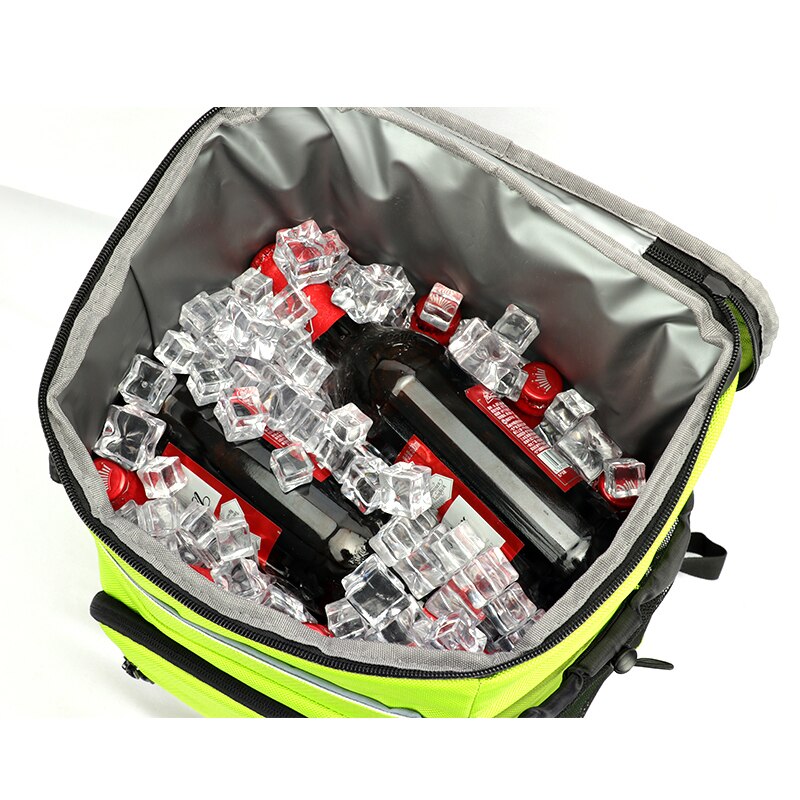 Bolsa térmica de gran capacidad para refrigerador de cerveza, mochila portátil para Picnic, paquete de hielo, 36 latas, 33l