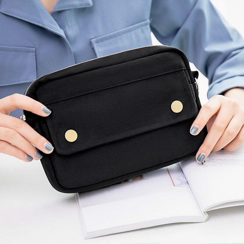 Förvaringsväska med stor kapacitet enkel gymnasieelever undersökning brevpappersväska enkel stor kapacitet: 2