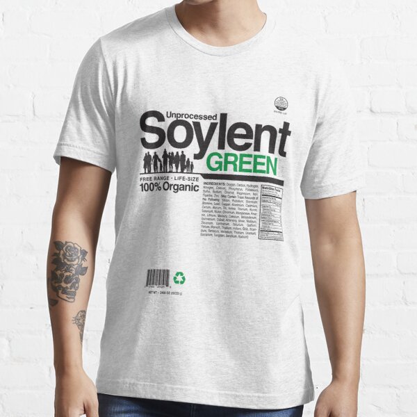 Contents Unprocessed Soylent Green Tee Shirt Men's Summer T shirt 3D Printed Tshirts Short Sleeve Tshirt Men/women T-shirt: XL