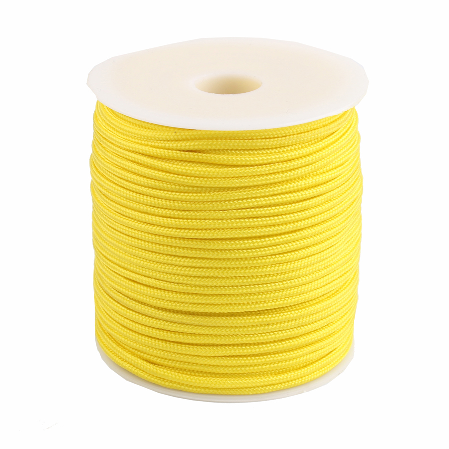 GEGEDA 2mm Paracord One Strand Core Paracord For Survival Parachute Cord Lanyard Camping: Army green