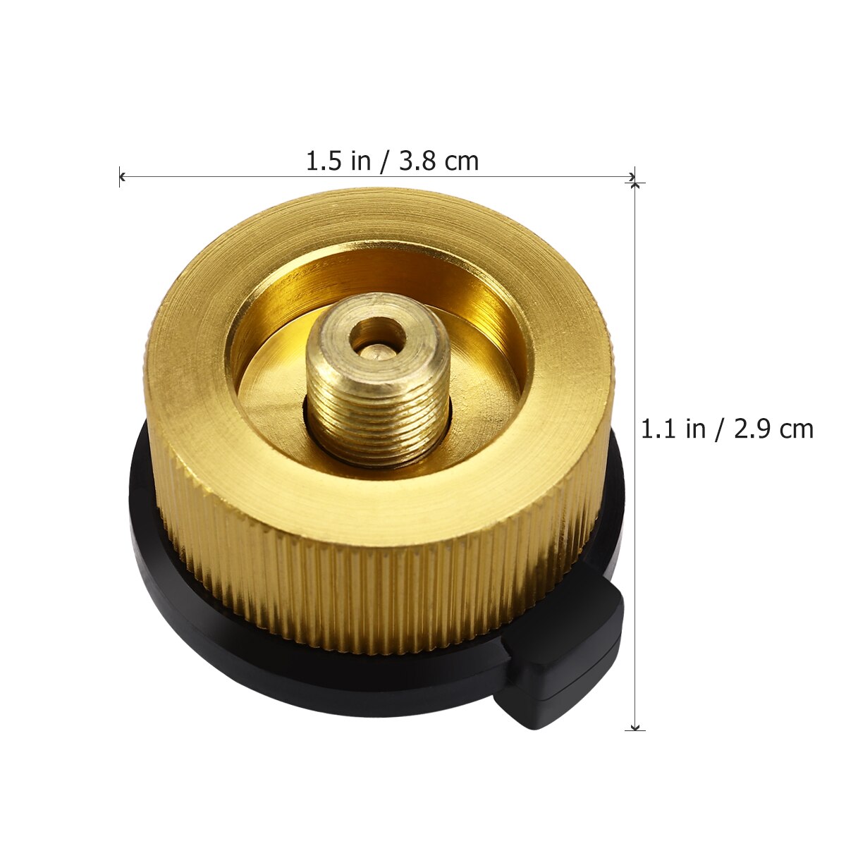 Draagbare Gasfornuis Stand Adapter Outdoor Camping Stand Kachel Transfer Head Gas Fles Adapters Transfer Nozzles Verbinding