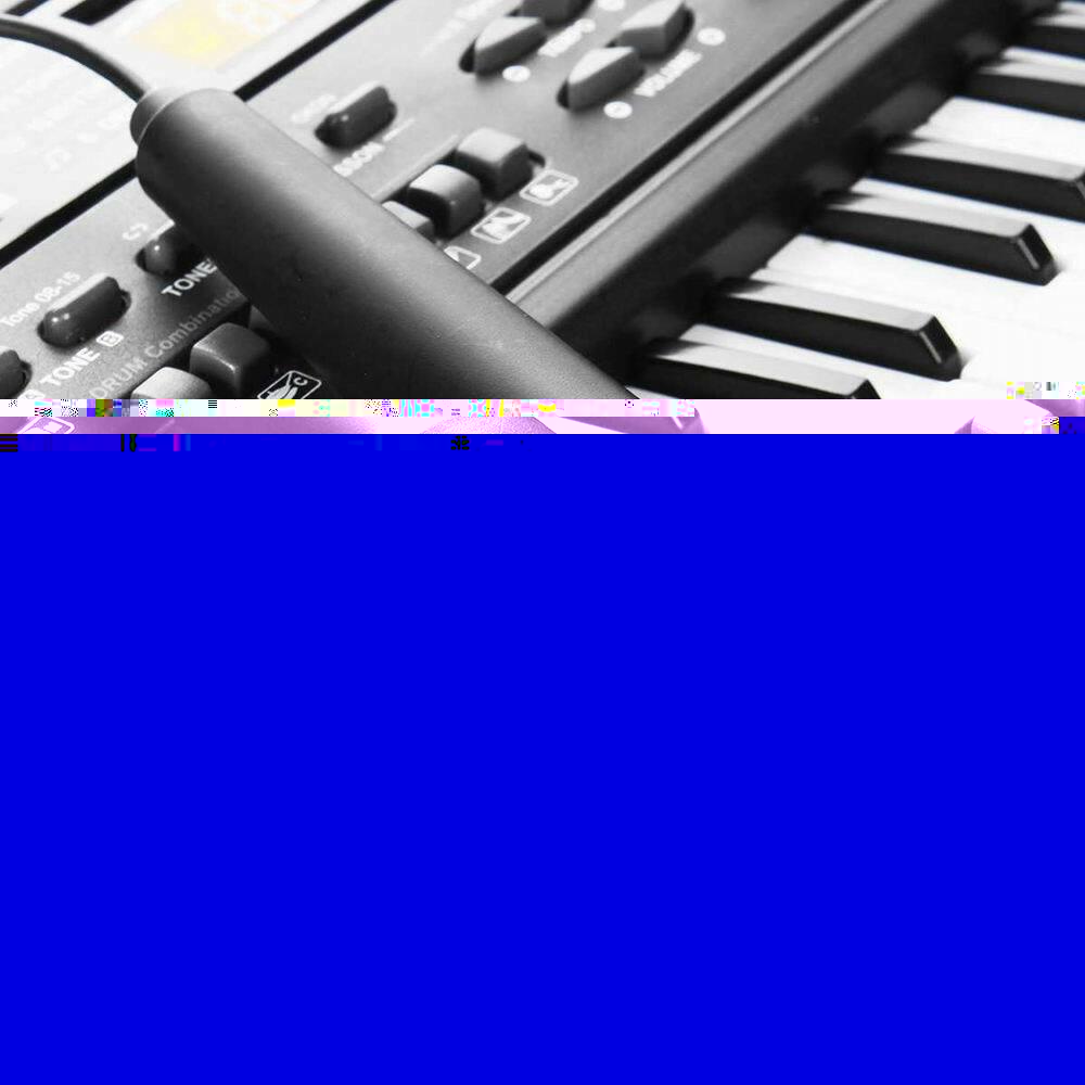 61 keys digital electronic keyboard and electric microphone led P0W7 music Y5D7