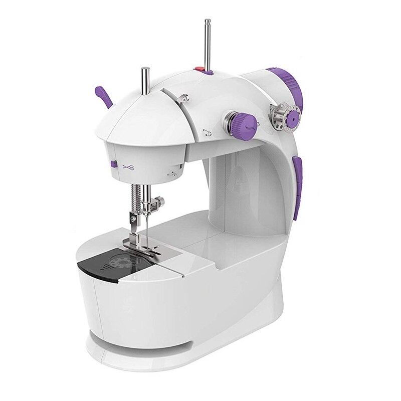 Mini Sewing Machine, Upgraded Version Portable Mini-Car Home Sewing Machine Us Plug: Default Title