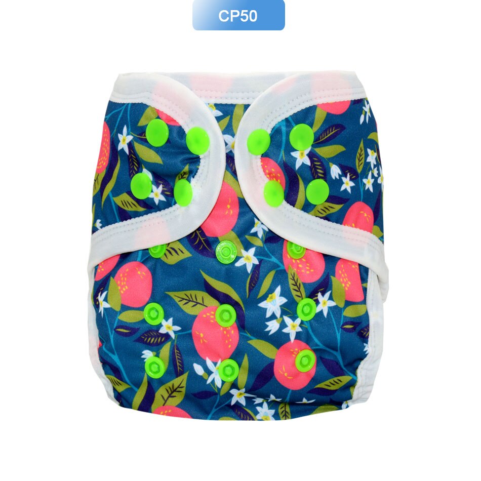 EezKoala Heavy Wetter AI2 Cloth Diaper Snap Insert Hemp Cotton Eco-Friendly Baby Nappy Waterproof Washable Night Nappies: CP50 AI2 Diaper