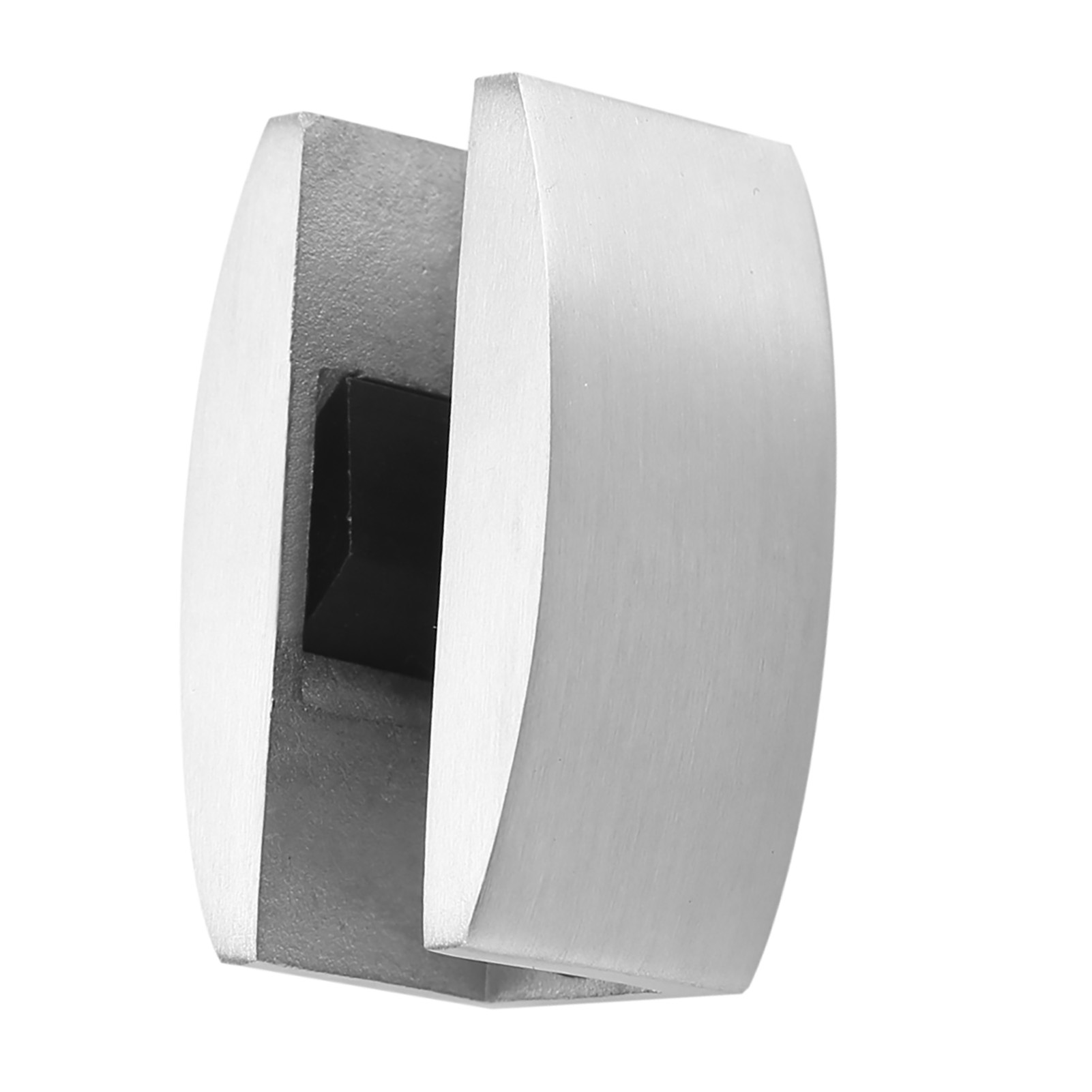 ZK20 Vervanging van roestvrijstalen vloerbodemgeleider voor frameloze glazen schuifdeuren