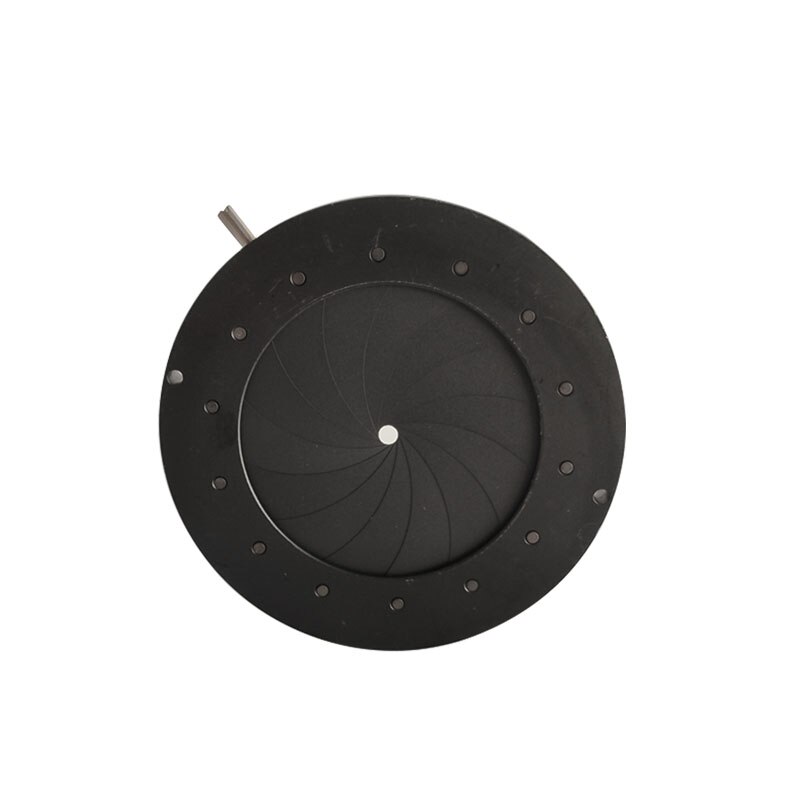 Enlarged Diameter 1.5-36 mm Zoom Optical Iris Diaphragm Aperture Condenser 14 Blades for Digital Camera Lens Microscope