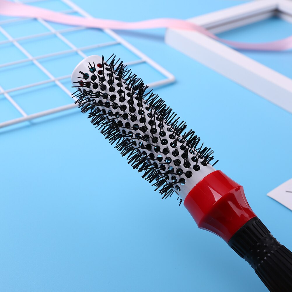 Curly Cylinder Roller Comb Negative Ion Ceramic Blowing Comb Hairbrush Hair Tool Lightweight Easily Carrying Hair Part